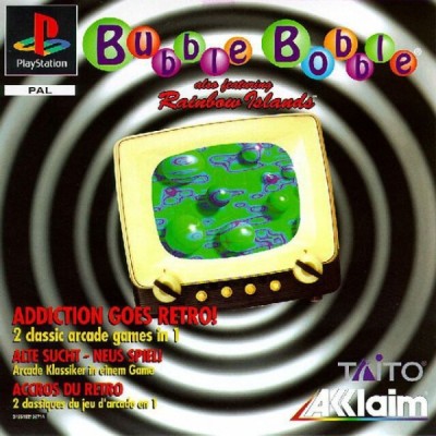 Bubble bobble featuring rainbow islands - Playstation One