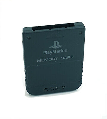 Carte Mémoire Officielle Noire - Playstation One
