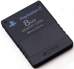 Carte Mémoire 8 MB Officielle - Playstation 2