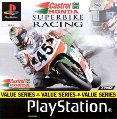 Castrol honda superbike racing - Playstation One