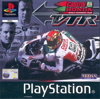 Castrol honda vtr - Playstation One