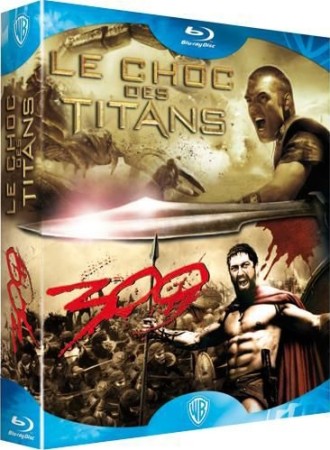 Le choc des Titans et 300 - BluRay