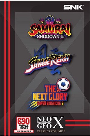 Neo Geo X Classics - Vol 2 (import USA) - Neo Geo