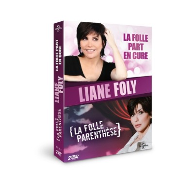 Coffret Liane Foly : La folle part en cure + La folle parenthèse - DVD