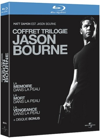 Jason Bourne Coffret Trilogie - BluRay