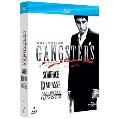 Collection Gangsters - American Gangster + Scarface + L'impasse - BluRay
