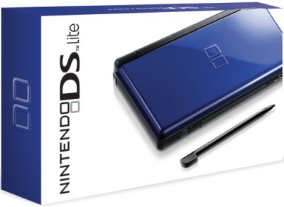 Console DS Lite Cobalt / Black en boîte - DS