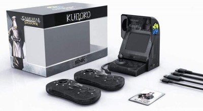 Console Neo Geo Mini Noire Samurai Shodown - Kuroko en boîte - Neo Geo