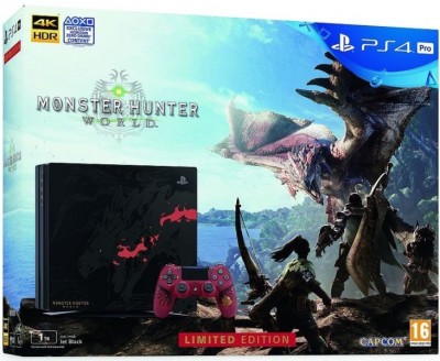 Console Playstation 4 Pro 1 To Édition Monster Hunter en boîte  - Playstation 4 