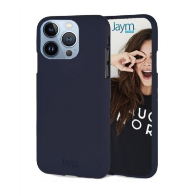 Coque premium soft feeling compatible iPhone 15 bleue - Coque