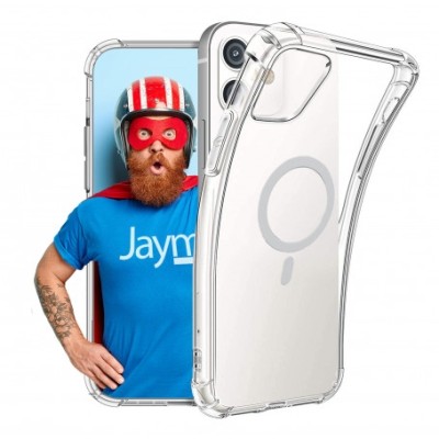 Coque Jaym Renforcée iPhone 14 (Compatible Magsafe) Transparente - Accessoires