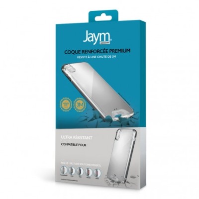 Coque Jaym Souple Renforcée iPhone 14 (Compatible Magsafe) *GARANTIE A VIE* Transparente - Coque