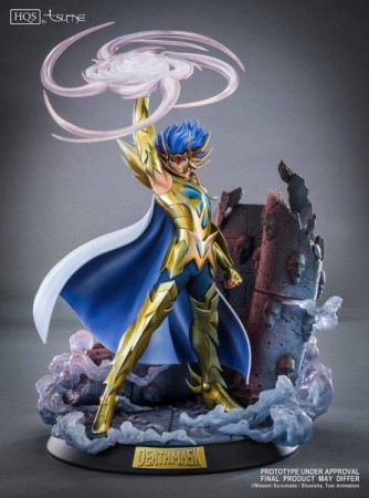Figurine Deathmask : Chevalier d'Or du Cancer - Saint Seiya Tsume HQS - Figurine