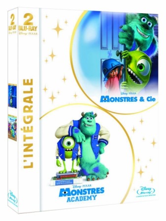 Monstres & Cie + Monstres Academy - BluRay