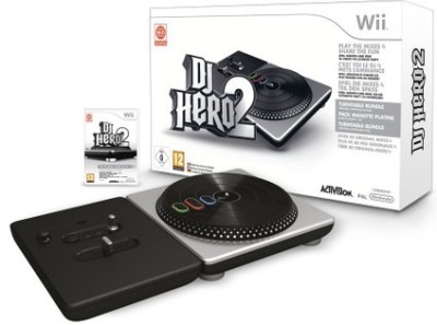 DJ Hero 2 et Platine en boîte - Wii