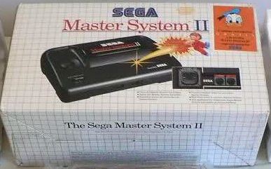 Console Master System II Alex Kidd + The Lucky dime Capper, starring: Donald Duck en boîte - Master System