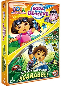 Dora L'Exploratrice : Dora Super Détective + Diego Mission Scarabée - DVD