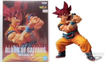 Figurine Goku Super Saiyan - Dragon Ball Super God Blood of Saiyans Special VI - Figurine