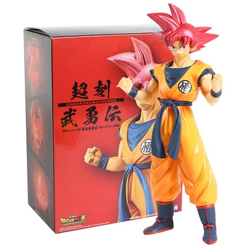 Figurine Son Goku Super Saiyan Red Hair - Dragon Ball Z Super Choukokubuyuuden - Figurine