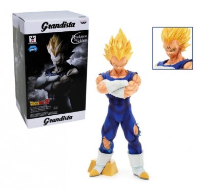Figurine Vegeta Super Saiyan - Dragon Ball Z Grandista Resolution of Soldier - Figurine