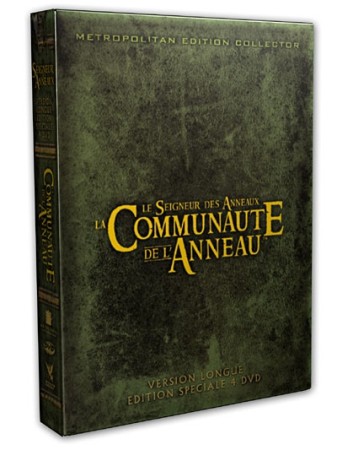Le Seigneur Des Anneaux - La Communauté De L'anneau - Version Longue - DVD