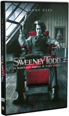 Sweeney todd, le diabolique barbier de fleet street - DVD