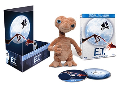 E.T. l'extra-terrestre + peluche - BluRay