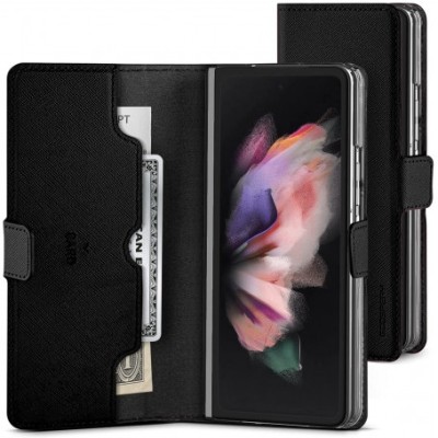 Etui folio magnetique pour samsung galaxy z fold 5 noir - Coque