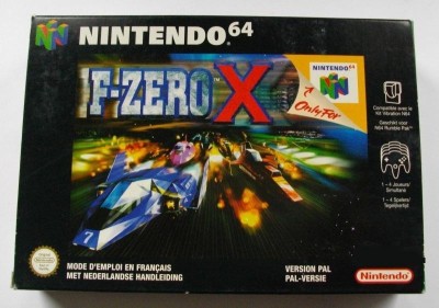 F-Zero X en boîte - Nintendo 64