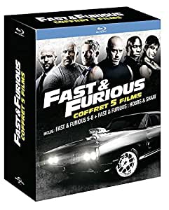 Fast & Furious Coffret 5 Films 5-8 et Fast & Furious : Hobbs & Shaw - BluRay