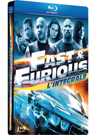 Fast & Furious - L'intégrale 5 films - BluRay