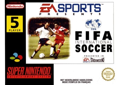 FIFA International Soccer en boîte - Super Nintendo