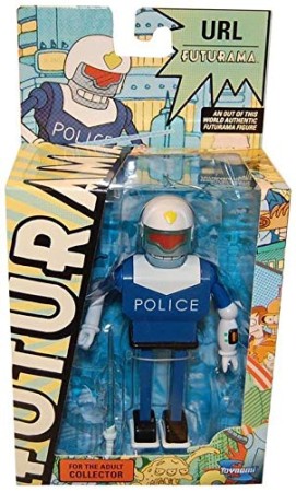 Figurine Police Officer URL - Futurama Toynami - Figurine