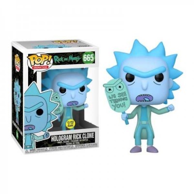 Pop Rick And Morty Hologram Rick Clone 665 - Figurine