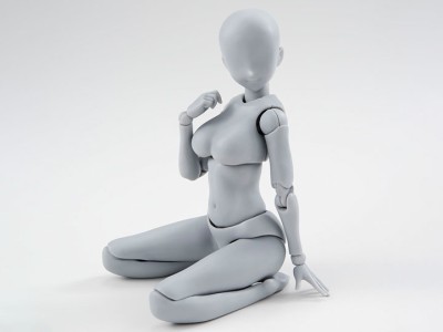 Figurine Body-Chan - S.H.Figuarts DX Set Gray Color  - Figurine