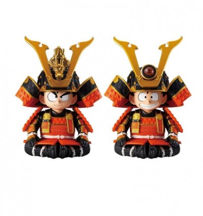 Figurines x2 Goku Samuraï - Dragon Ball May Doll  - Figurine