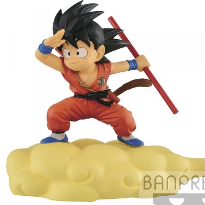 Figurine Son Goku Orange Flying Nimbus - Dragon Ball Kintoun - Figurine