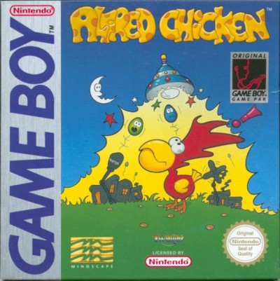 Alfred Chicken en boîte  - Game Boy