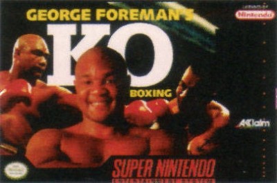 George Foreman's KO Boxing en boîte - Super Nintendo