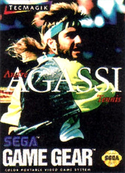 Andre Agassi Tennis - Game Gear
