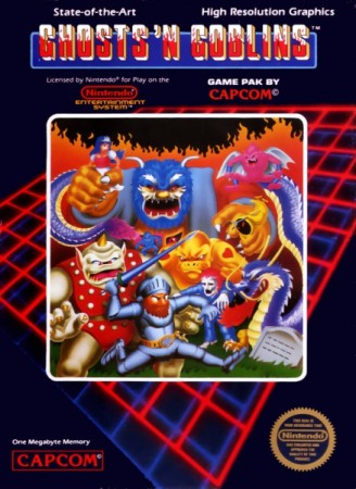 Ghost'n Goblins (Import USA - En Boite) - NES