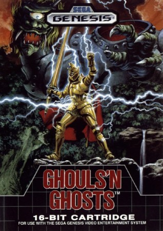 Ghouls 'N Ghosts (import USA) - Megadrive