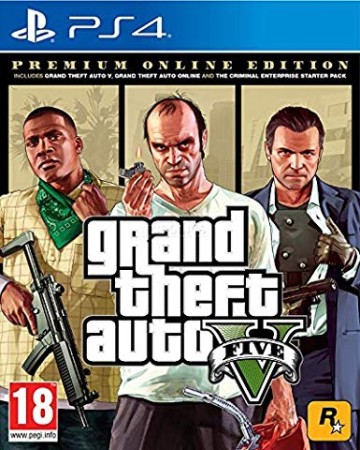 Grand Theft Auto V - Édition Premium Online sous blister - Playstation 4