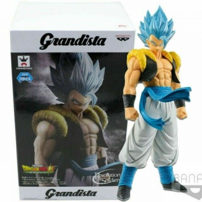 Figurine Gogeta Super Saiyan God Blue - Dragon Ball Super Broly Grandista Resolution of Soldiers - Figurine