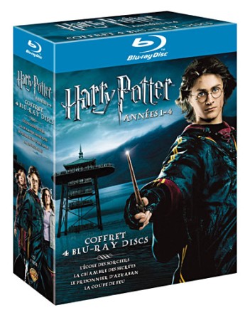 Harry Potter - Années 1-4 - BluRay