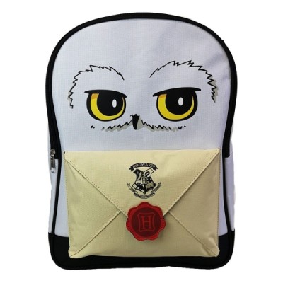 Sac à dos Harry Potter modèle Hedwige avec lettre. - Figurine