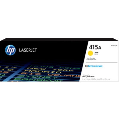 Cartouche de toner (W2032A) - HP 415A jaune - Multimedia