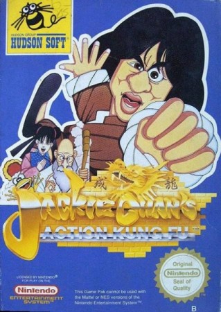 Jackie Chan's Action Kung-Fu en boîte - NES