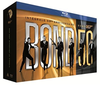 James Bond 007 - Intégrale 50ème Anniversaire - BluRay