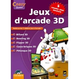 JEUX D ARCADE (5 JEUX 3D) - Jeux PC